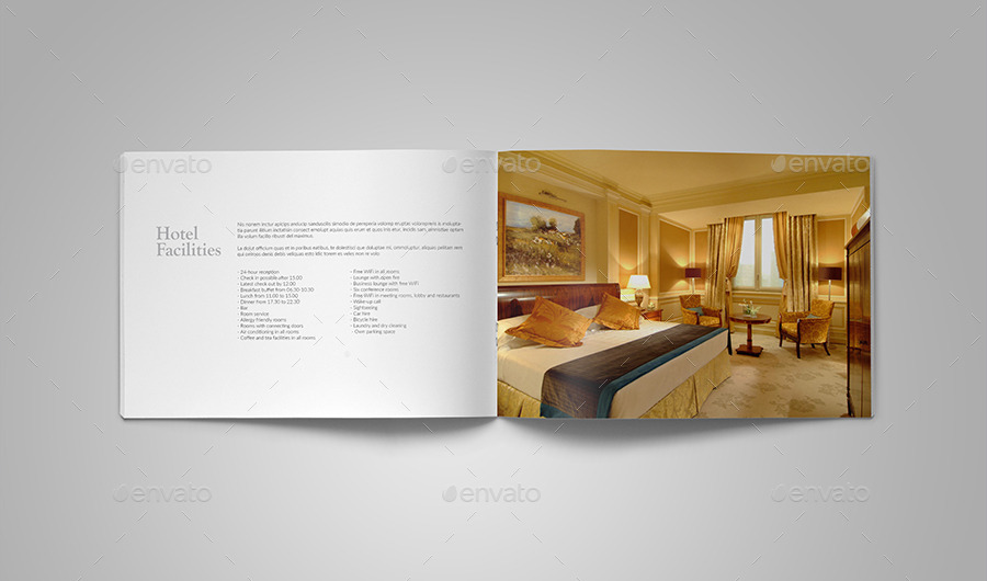 Hotel Brochure / Catalogs, Print Templates GraphicRiver